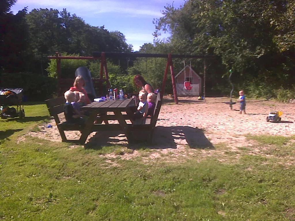 Hjemstavnsgardens Camping & Cottages Glamsbjerg Kültér fotó